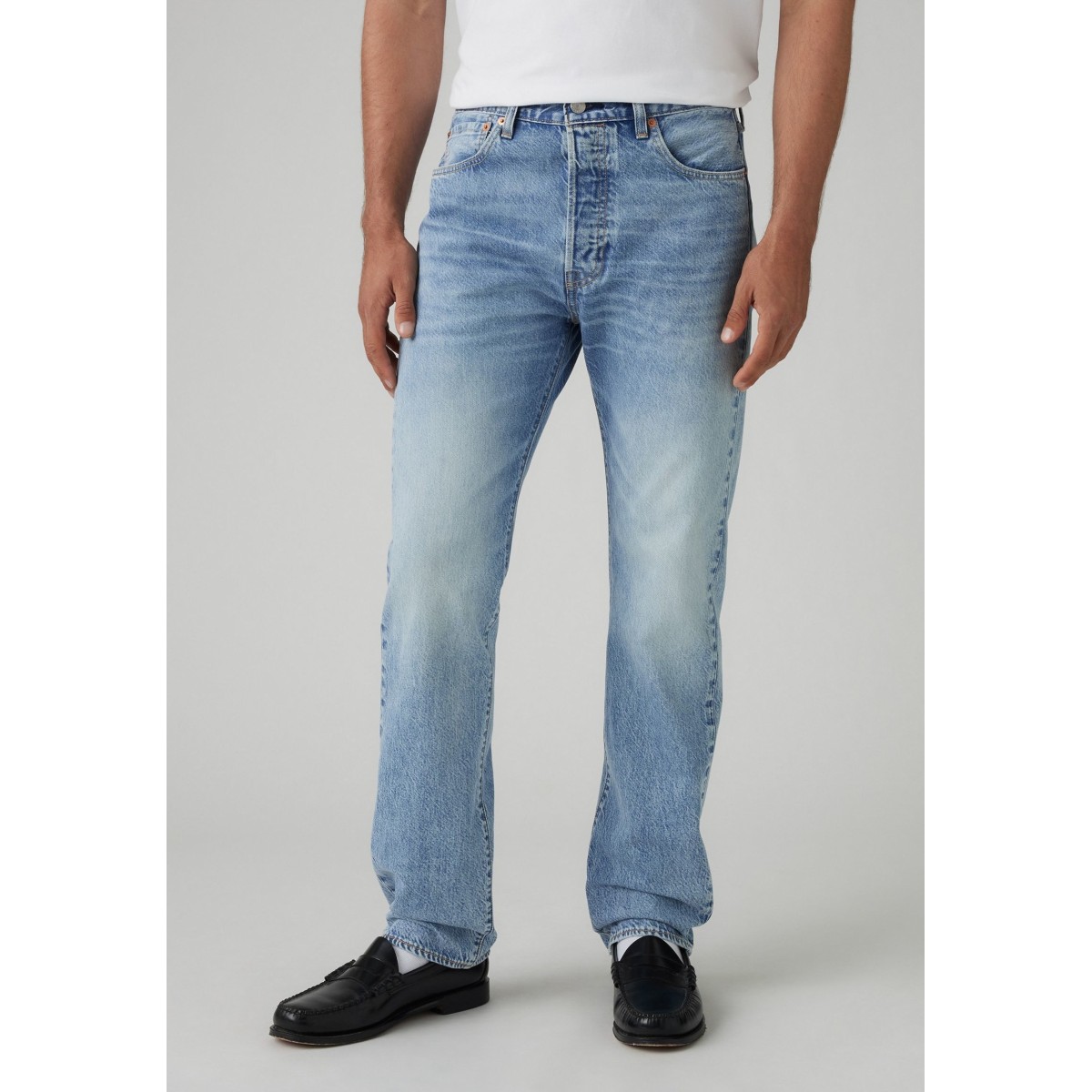 LEVI'S® 501® Original Fit Lightweight Jeans - Low On Sleep Ltwt